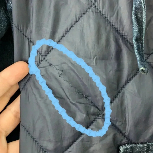 Alembika Ether Misto Hooded Zip Jacket Denim - Picture 4 of 9